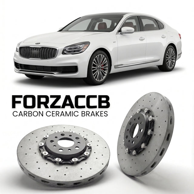 Carbon Ceramic Brake Rotors for Kia Quoris II (2018+) | CCB OEM Replacement / Conversion Upgrade Kit