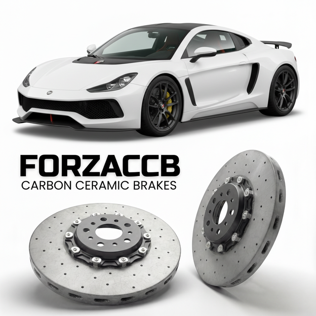 Carbon Ceramic Brake Rotors for Praga R1 (2013-2026) | CCB OEM Replacement / Conversion Upgrade Kit