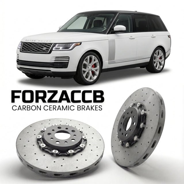 Carbon Ceramic Brake Rotors for Land Rover Range Rover IV (facelift 2017 (2017-2021) | CCB OEM Replacement / Conversion Upgrade Kit