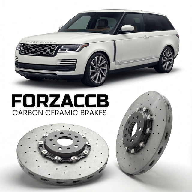 Carbon Ceramic Brake Rotors for Land Rover Range Rover SV coupe (2018-2019) | CCB OEM Replacement / Conversion Upgrade Kit