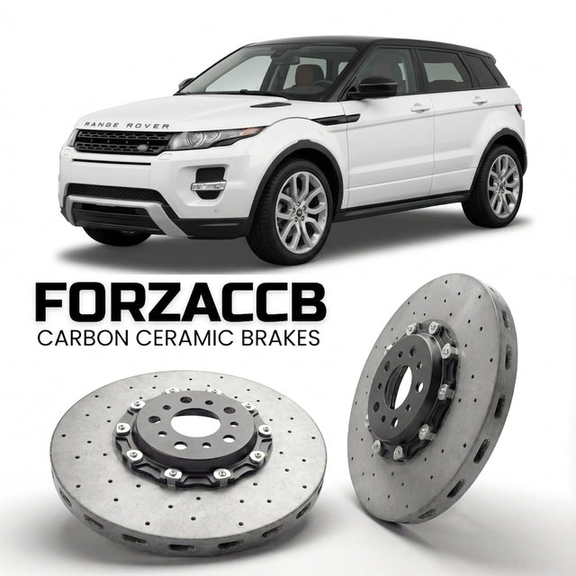 Carbon Ceramic Brake Rotors for Land Rover Range Rover Evoque I (2012-2015) | CCB OEM Replacement / Conversion Upgrade Kit
