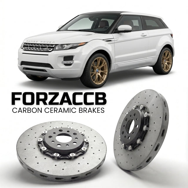 Carbon Ceramic Brake Rotors for Land Rover Range Rover Evoque I coupe (2012-2015) | CCB OEM Replacement / Conversion Upgrade Kit