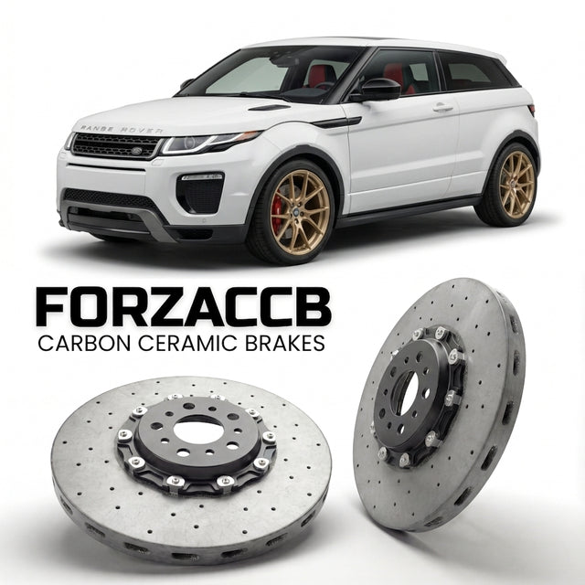 Carbon Ceramic Brake Rotors for Land Rover Range Rover Evoque I coupe (facelift 2015 (2015-2018) | CCB OEM Replacement / Conversion Upgrade Kit