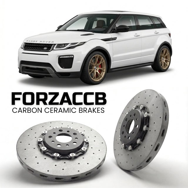 Carbon Ceramic Brake Rotors for Land Rover Range Rover Evoque I (facelift 2015 (2015-2018) | CCB OEM Replacement / Conversion Upgrade Kit