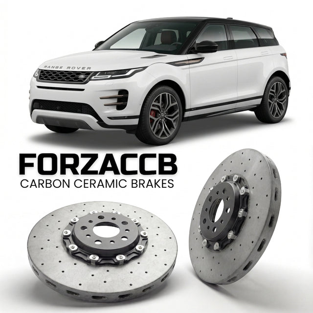 Carbon Ceramic Brake Rotors for Land Rover Range Rover Evoque II (2019-2023) | CCB OEM Replacement / Conversion Upgrade Kit