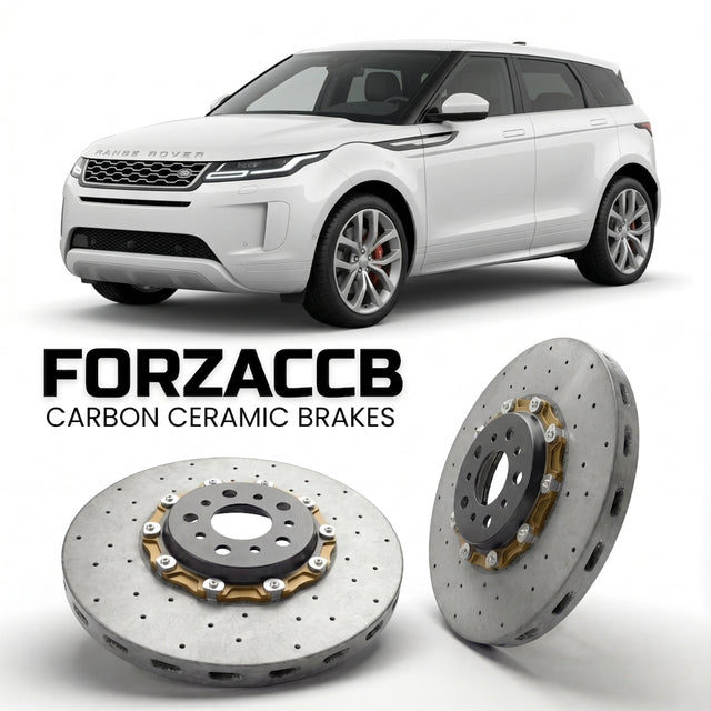 Carbon Ceramic Brake Rotors for Land Rover Range Rover Evoque II (facelift 2023 (2023+) | CCB OEM Replacement / Conversion Upgrade Kit