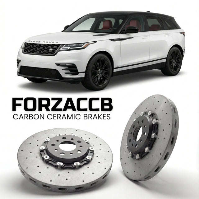 Carbon Ceramic Brake Rotors for Land Rover Range Rover Velar (2017-2020) | CCB OEM Replacement / Conversion Upgrade Kit