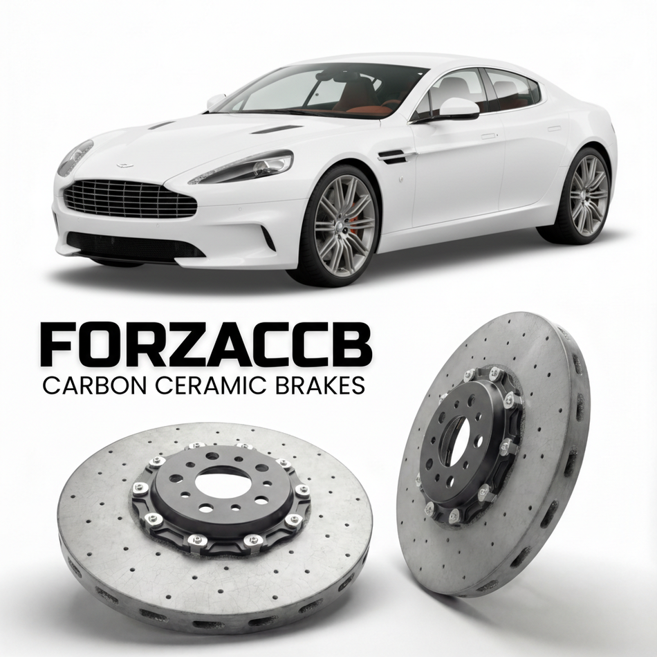 Carbon Ceramic Brake Rotors for Aston Martin Rapide VH (2010-2020) | CCB OEM Replacement / Conversion Upgrade Kit