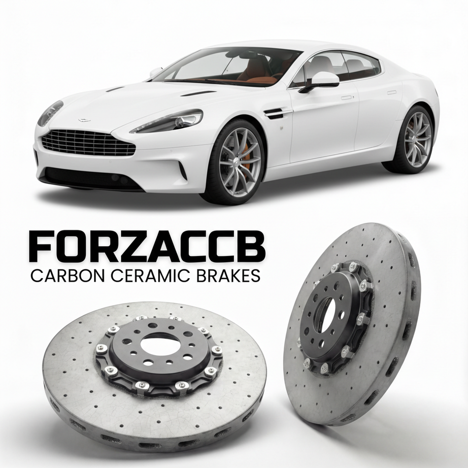 Carbon Ceramic Brake Rotors for Aston Martin Rapide VH (2018-2020) | CCB OEM Replacement / Conversion Upgrade Kit