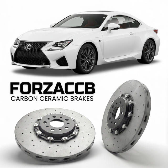 Carbon Ceramic Brake Rotors for Lexus RC F USC10 (2019+) | CCB OEM Replacement / Conversion Upgrade Kit