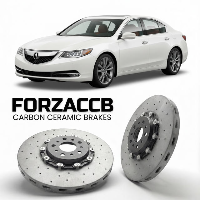 Carbon Ceramic Brake Rotors for Acura RLX KC2 (2014-2020) | CCB OEM Replacement / Conversion Upgrade Kit
