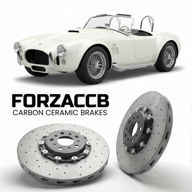 Carbon Ceramic Brake Rotors for Backdraft Racing Roadster (2001-2026) | CCB OEM Replacement / Conversion Upgrade Kit