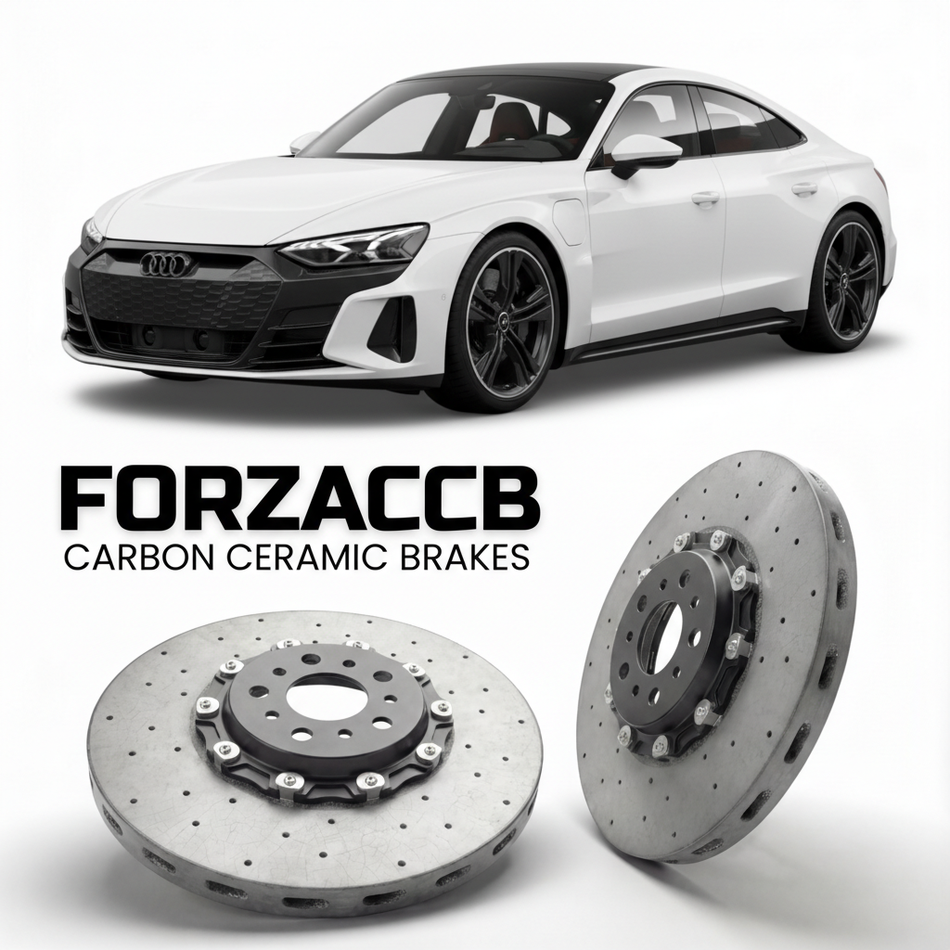 Carbon Ceramic Brake Rotors for Audi RS e-tron GT FW (2021+) | CCB OEM Replacement / Conversion Upgrade Kit