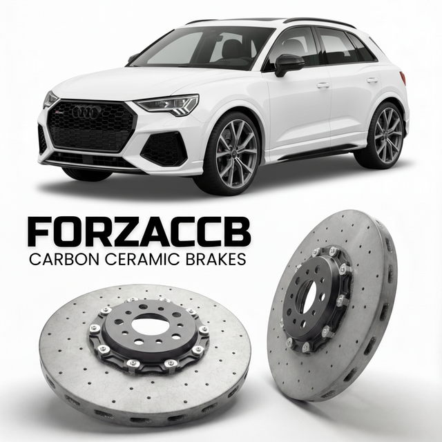 Carbon Ceramic Brake Rotors for Audi RS Q3 F3 (2019-2025) | CCB OEM Replacement / Conversion Upgrade Kit