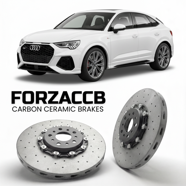 Carbon Ceramic Brake Rotors for Audi RS Q3 Sportback F3 (2019-2025) | CCB OEM Replacement / Conversion Upgrade Kit