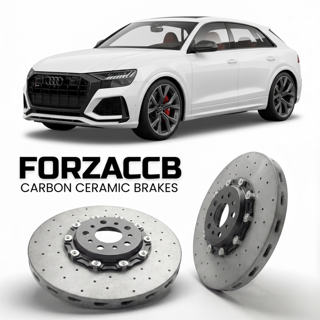 Carbon Ceramic Brake Rotors for Audi RS Q8 (2020+) | CCB OEM Replacement / Conversion Upgrade Kit