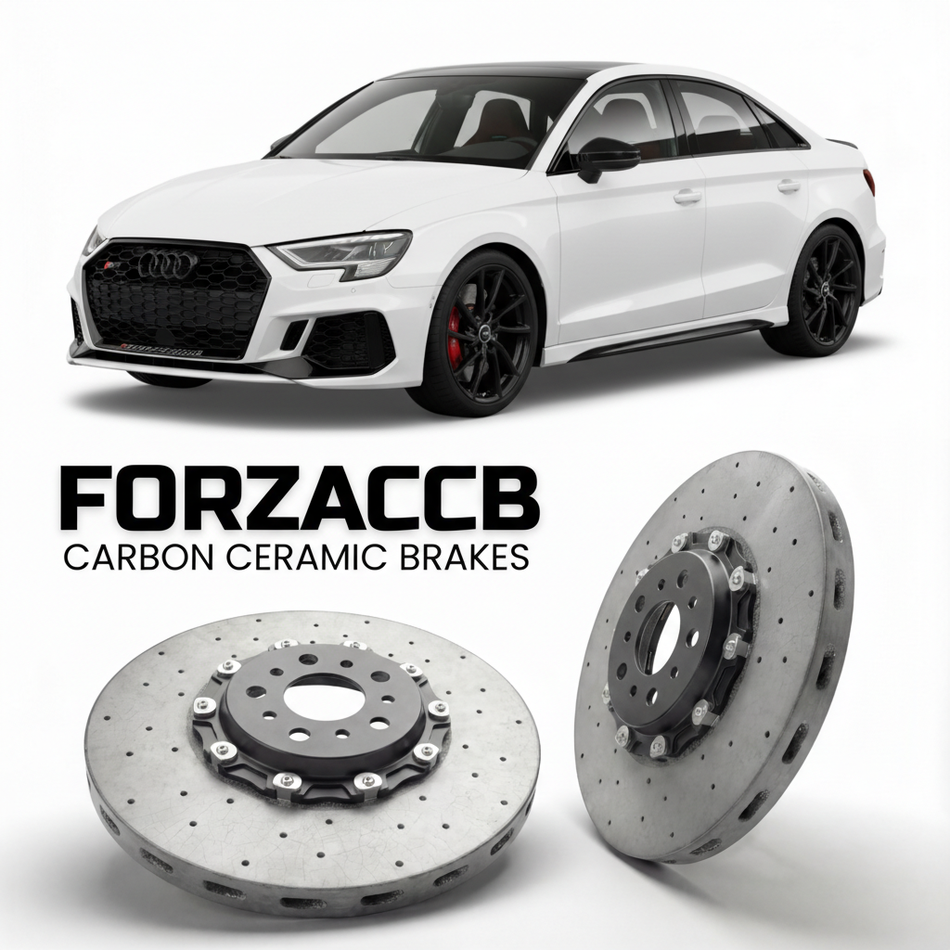 Carbon Ceramic Brake Rotors for Audi RS3 8Y (2020+) | CCB OEM Replacement / Conversion Upgrade Kit