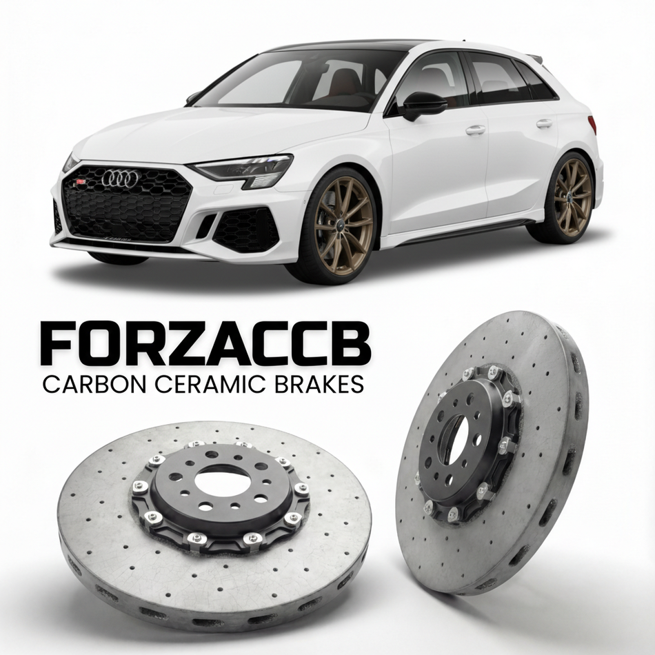 Carbon Ceramic Brake Rotors for Audi RS3 Sportback 8Y (2020+) | CCB OEM Replacement / Conversion Upgrade Kit
