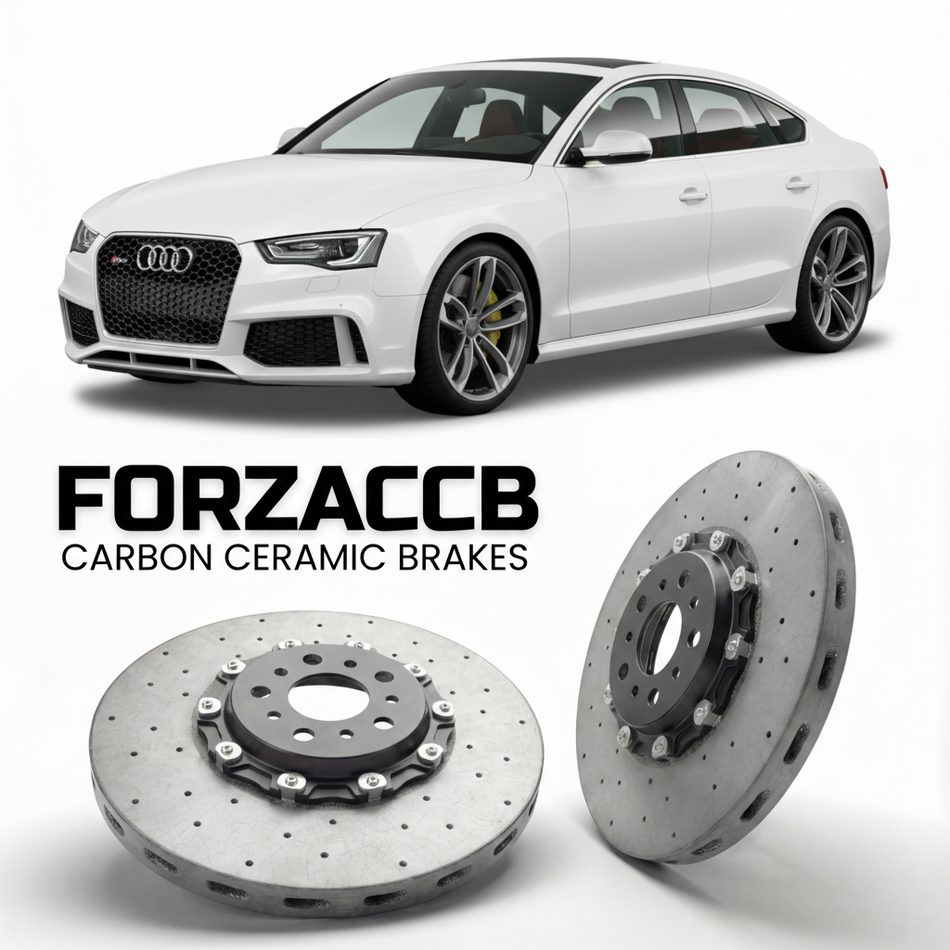 Carbon Ceramic Brake Rotors for Audi RS5 8T (2010-2015) | CCB OEM Replacement / Conversion Upgrade Kit