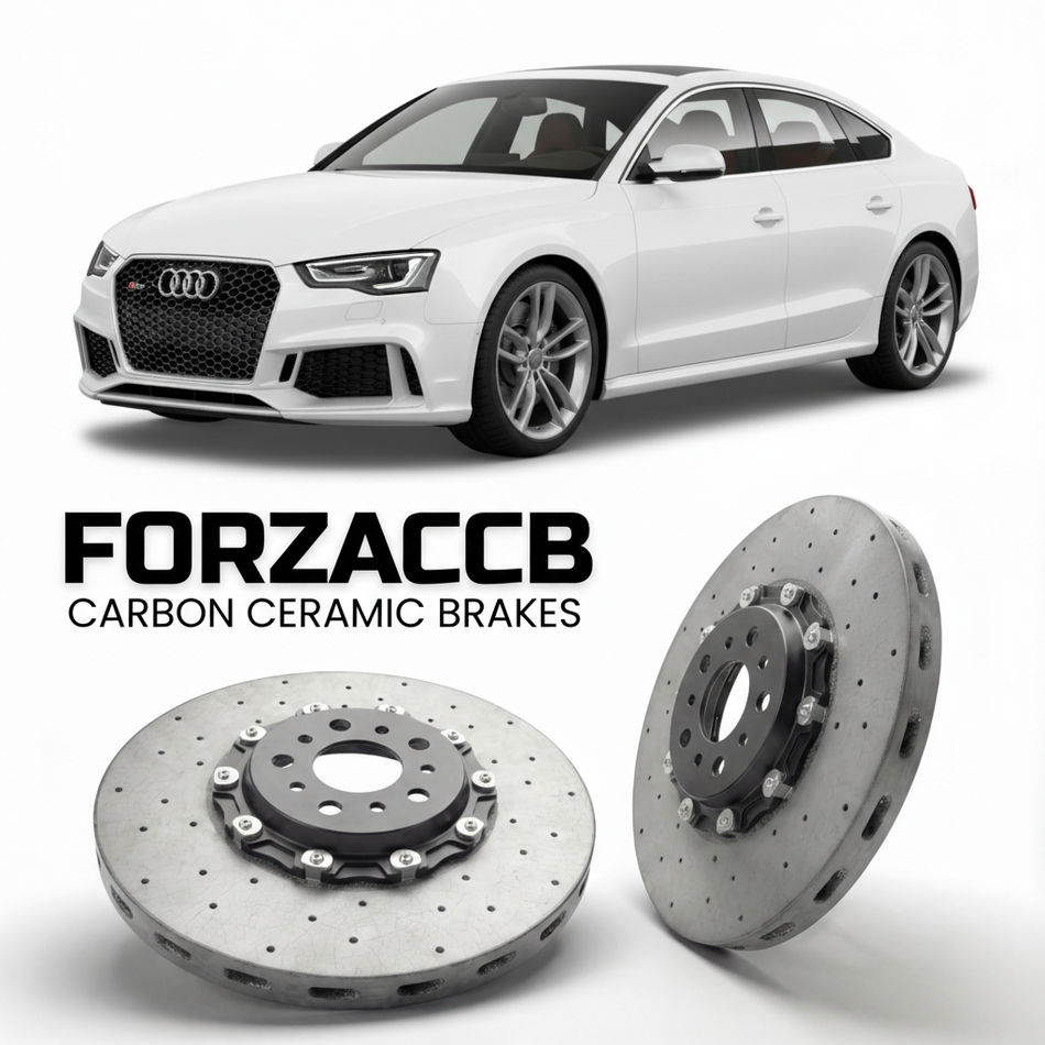 Carbon Ceramic Brake Rotors for Audi RS5 8T (2010-2016) | CCB OEM Replacement / Conversion Upgrade Kit