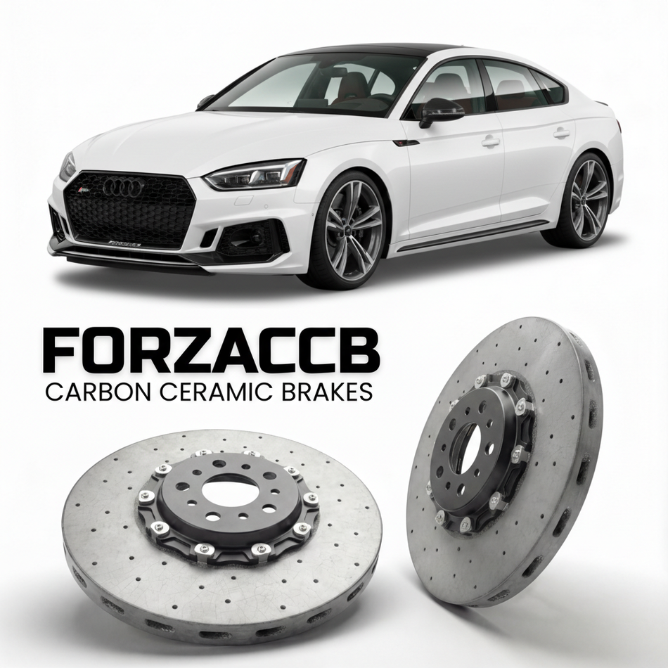 Carbon Ceramic Brake Rotors for Audi RS5 F5 (2016-2024) | CCB OEM Replacement / Conversion Upgrade Kit