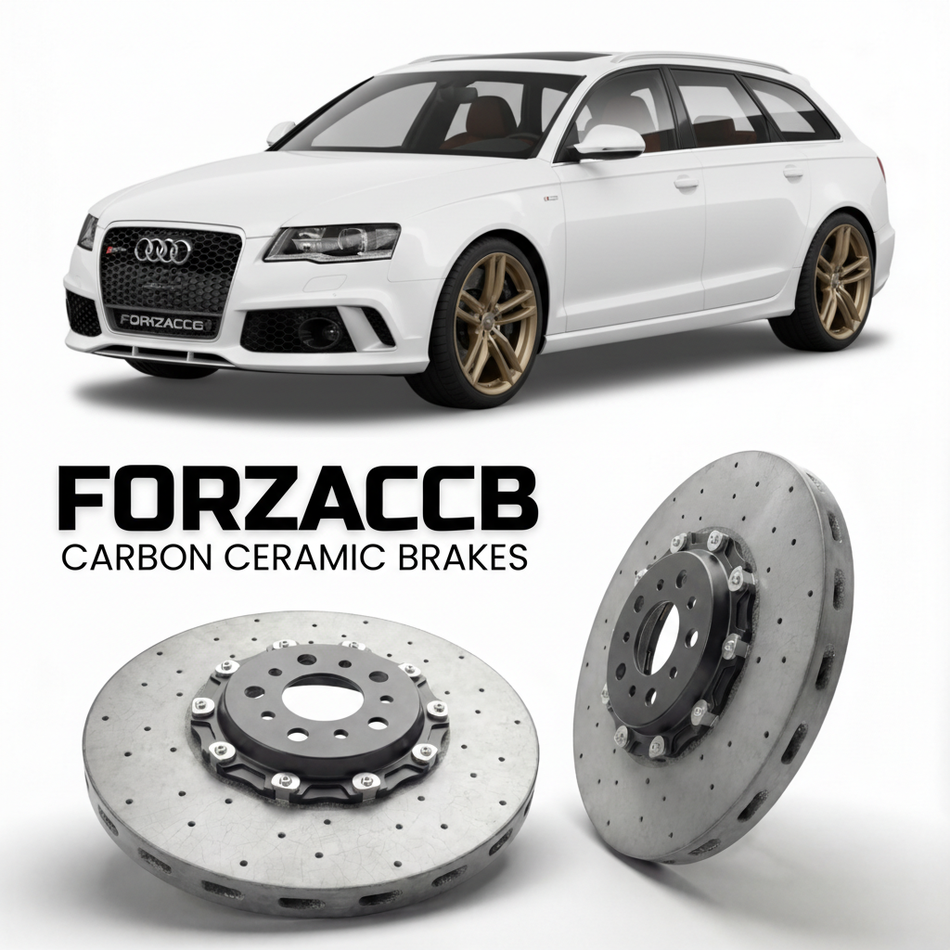 Carbon Ceramic Brake Rotors for Audi RS6 C6 (2008-2010) | CCB OEM Replacement / Conversion Upgrade Kit