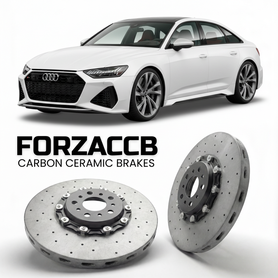 Carbon Ceramic Brake Rotors for Audi RS6 C8 (2019+) | CCB OEM Replacement / Conversion Upgrade Kit