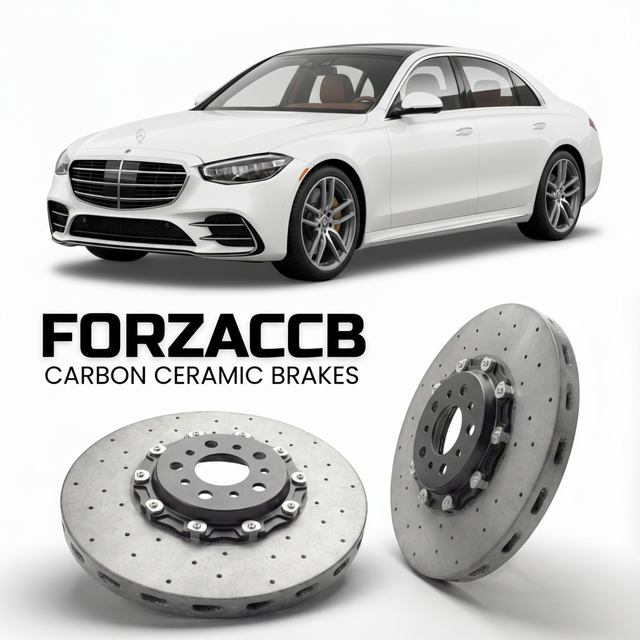 Carbon Ceramic Brake Rotors for Mercedes-Benz S-Class W223 (2020-) | CCB OEM Replacement / Conversion Upgrade Kit
