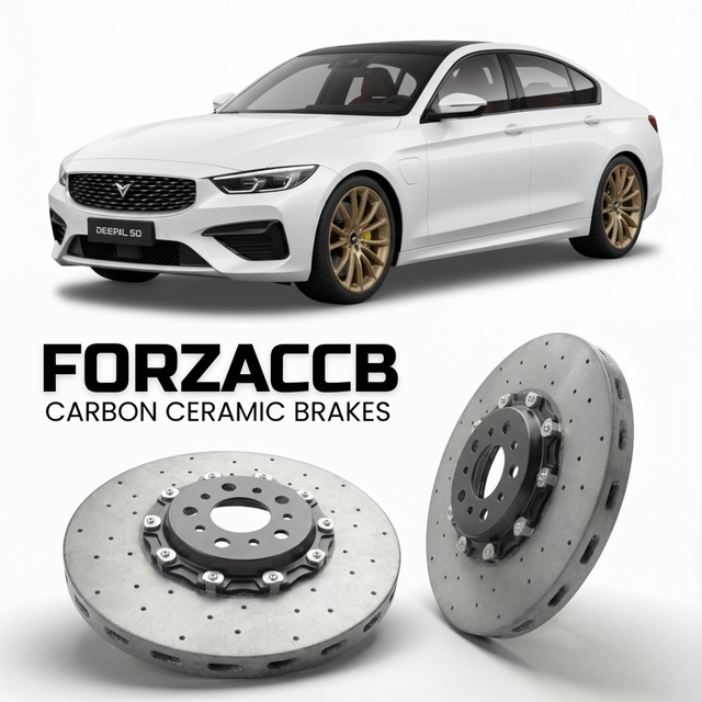 Carbon Ceramic Brake Rotors for Deepal S07 Deepal S7 (2023-2024) | CCB OEM Replacement / Conversion Upgrade Kit