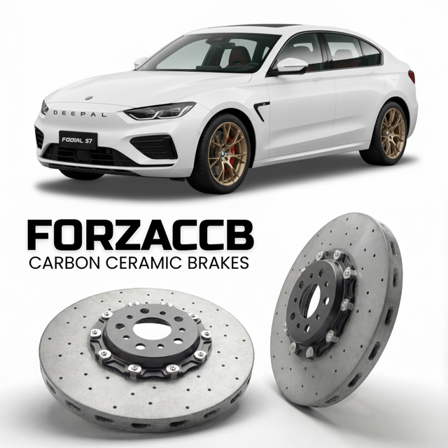 Carbon Ceramic Brake Rotors for Deepal S07 facelift 2024 (2024+) | CCB OEM Replacement / Conversion Upgrade Kit
