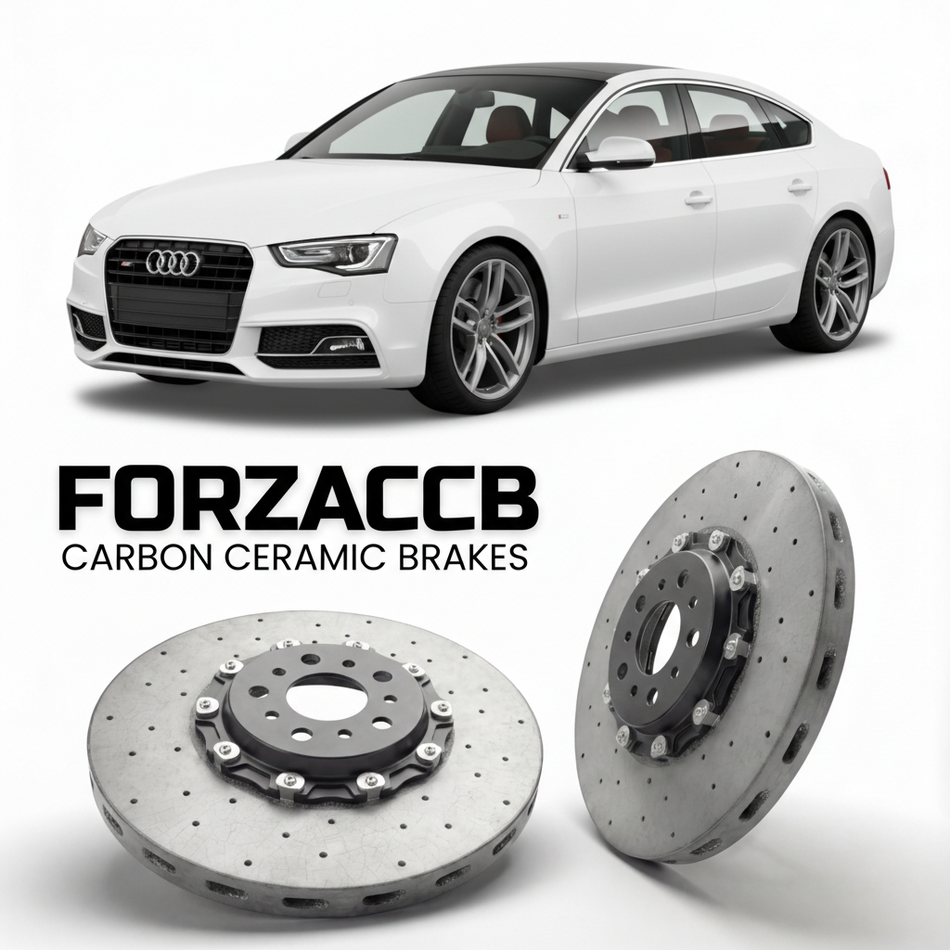 Carbon Ceramic Brake Rotors for Audi S5 8T/8F (2007-2016) | CCB OEM Replacement / Conversion Upgrade Kit