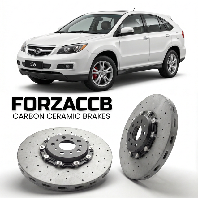 Carbon Ceramic Brake Rotors for BYD S6/S7 BYD S6 (2011-2016) | CCB OEM Replacement / Conversion Upgrade Kit