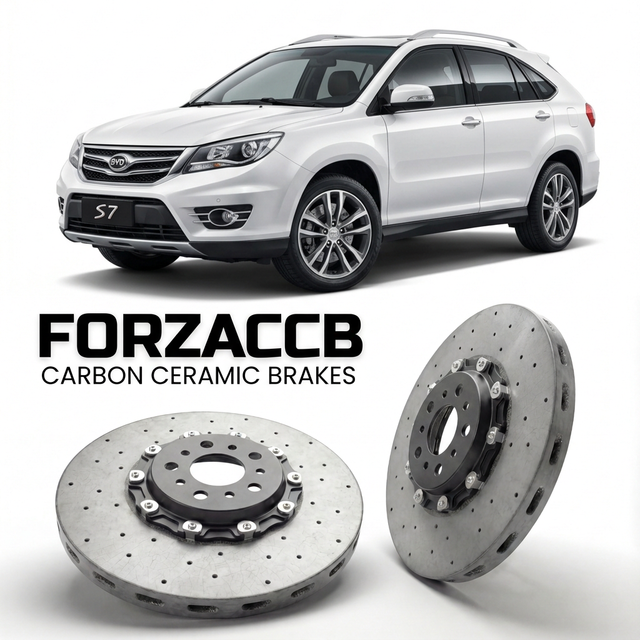 Carbon Ceramic Brake Rotors for BYD S6/S7 BYD S7 (2014-2018) | CCB OEM Replacement / Conversion Upgrade Kit
