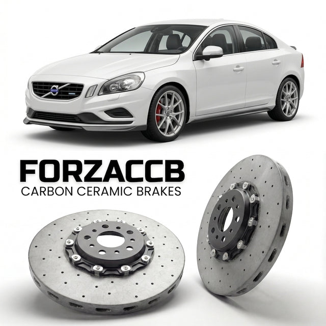 Carbon Ceramic Brake Rotors for Volvo S60 II (2010-2013) | CCB OEM Replacement / Conversion Upgrade Kit