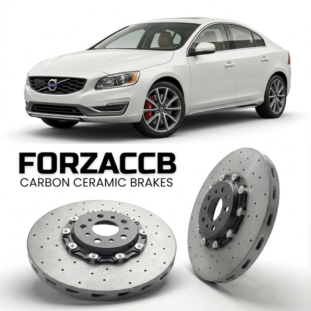 Carbon Ceramic Brake Rotors for Volvo S60 II Cross Country (2015-2018) | CCB OEM Replacement / Conversion Upgrade Kit