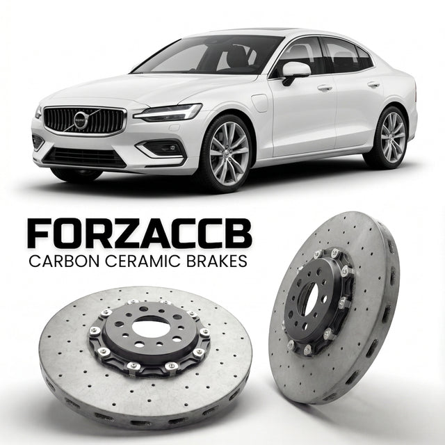 Carbon Ceramic Brake Rotors for Volvo S60 III (2018+) | CCB OEM Replacement / Conversion Upgrade Kit