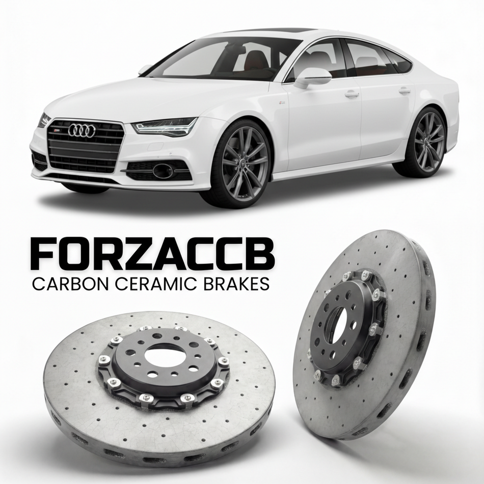 Carbon Ceramic Brake Rotors for Audi S7 4G8 (2010-2018) | CCB OEM Replacement / Conversion Upgrade Kit