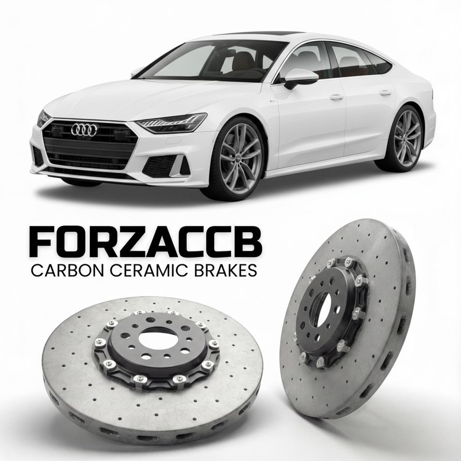 Carbon Ceramic Brake Rotors for Audi S7 4K8 (2019+) | CCB OEM Replacement / Conversion Upgrade Kit