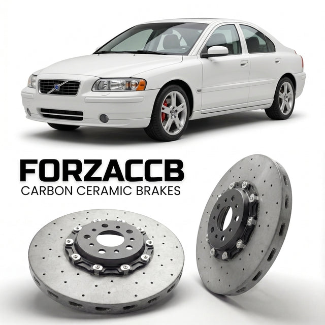 Carbon Ceramic Brake Rotors for Volvo S80 facelift 2003 (2005-2006) | CCB OEM Replacement / Conversion Upgrade Kit