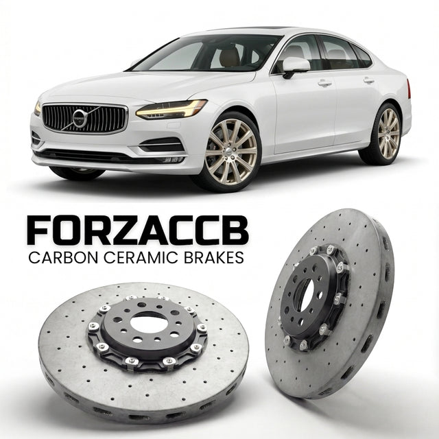 Carbon Ceramic Brake Rotors for Volvo S90 L (2016 (2016-2020) | CCB OEM Replacement / Conversion Upgrade Kit