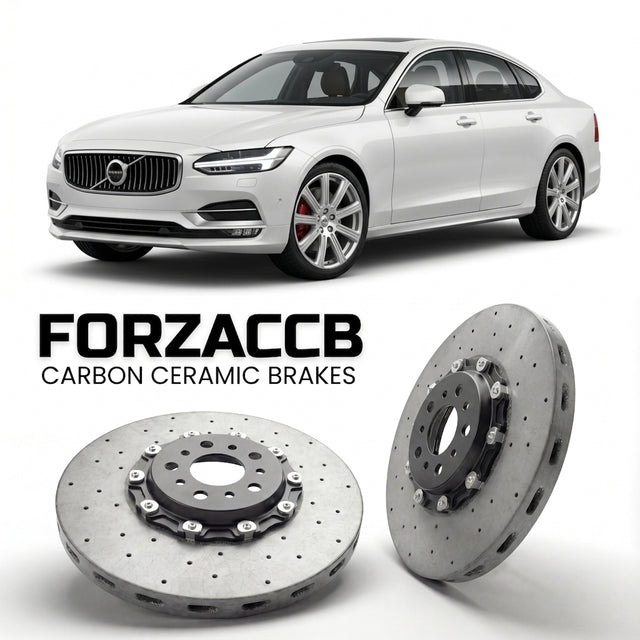 Carbon Ceramic Brake Rotors for Volvo S90 facelift 2020 (2020+) | CCB OEM Replacement / Conversion Upgrade Kit