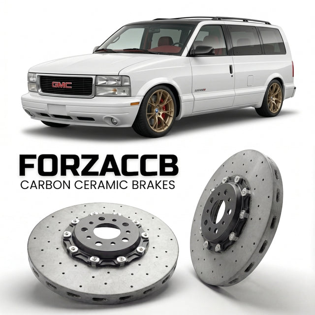 Carbon Ceramic Brake Rotors for GMC Safari II (2005-2005) | CCB OEM Replacement / Conversion Upgrade Kit
