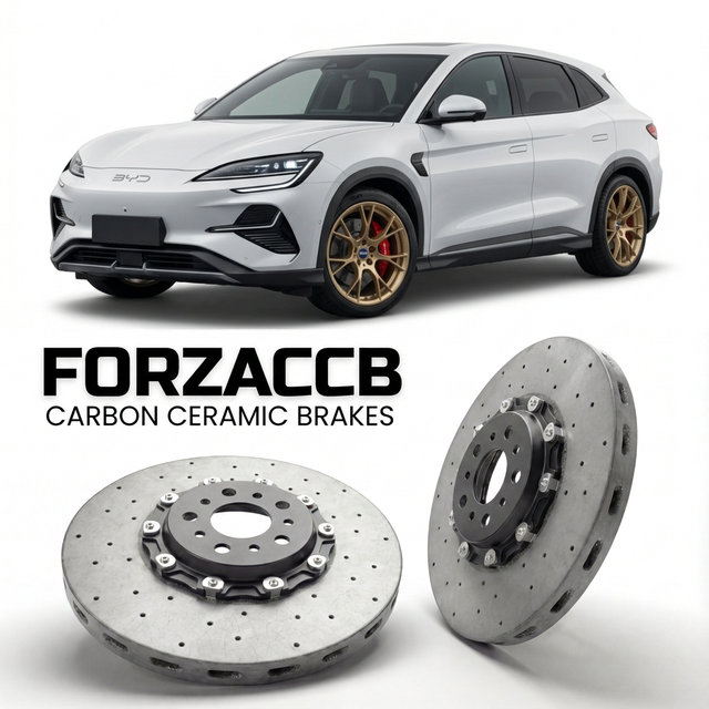 Carbon Ceramic Brake Rotors for BYD Sea Lion 05 (2024+) | CCB OEM Replacement / Conversion Upgrade Kit