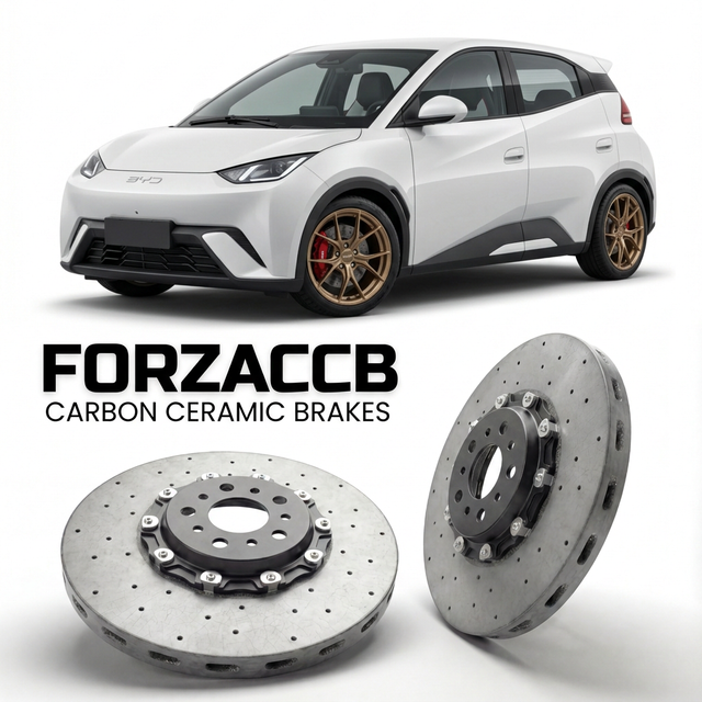 Carbon Ceramic Brake Rotors for BYD Seagull (2023-2025) | CCB OEM Replacement / Conversion Upgrade Kit