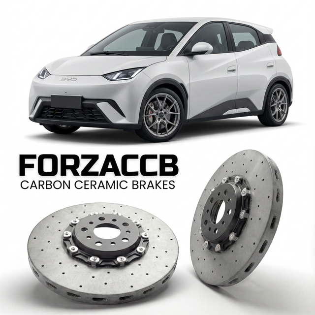 Carbon Ceramic Brake Rotors for BYD Seagull facelift 2025 (2025+) | CCB OEM Replacement / Conversion Upgrade Kit