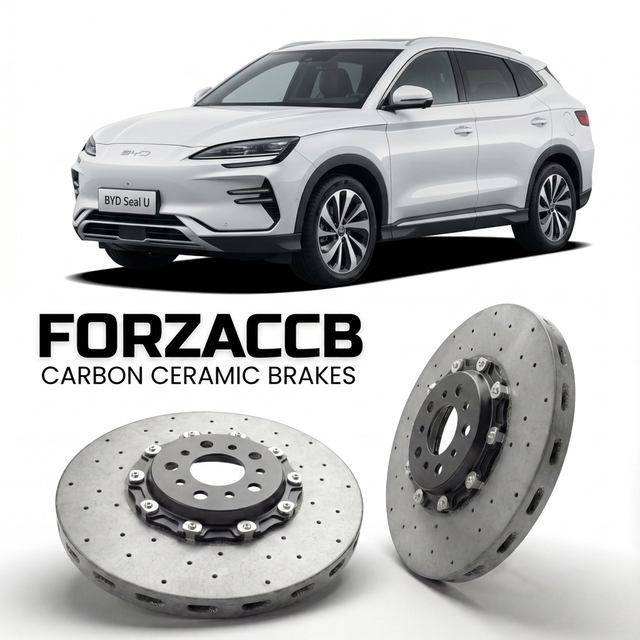 Carbon Ceramic Brake Rotors for BYD Seal U (2024+) | CCB OEM Replacement / Conversion Upgrade Kit