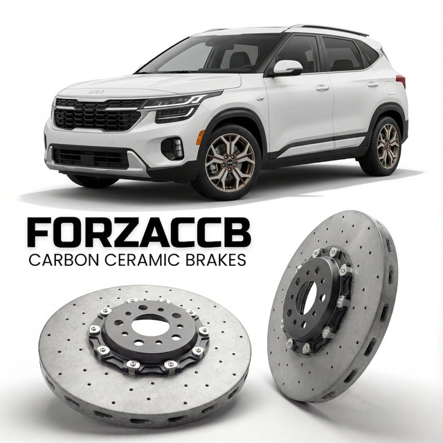 Carbon Ceramic Brake Rotors for Kia Seltos I (facelift 2023 (2023+) | CCB OEM Replacement / Conversion Upgrade Kit