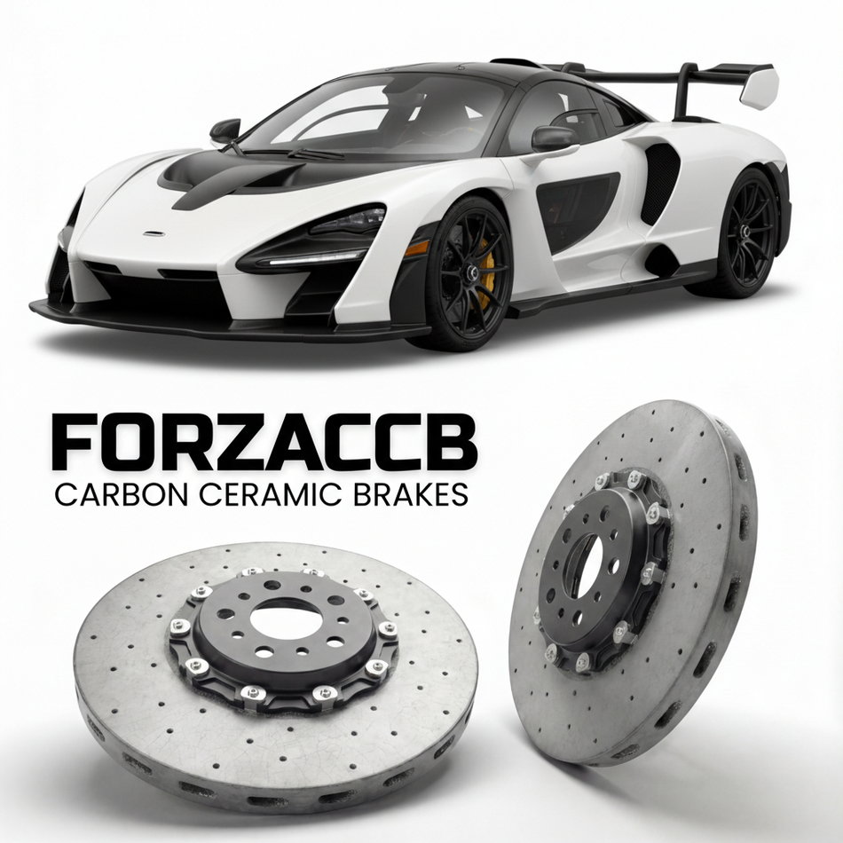 Carbon Ceramic Brake Rotors for McLaren Senna P15 (2018-2020) | CCB OEM Replacement / Conversion Upgrade Kit