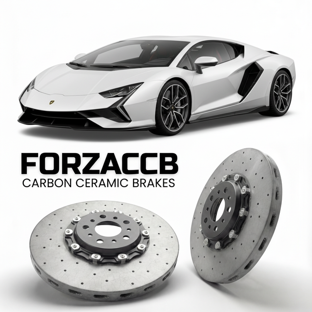 Carbon Ceramic Brake Rotors for Lamborghini Sian FKP 37 (2020-2021) | CCB OEM Replacement / Conversion Upgrade Kit