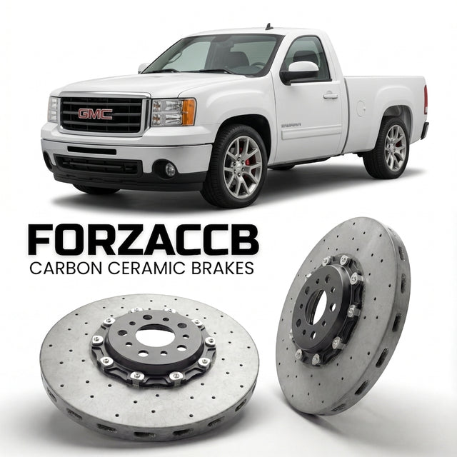 Carbon Ceramic Brake Rotors for GMC Sierra 1500 III (GMT900 (2007-2013) | CCB OEM Replacement / Conversion Upgrade Kit